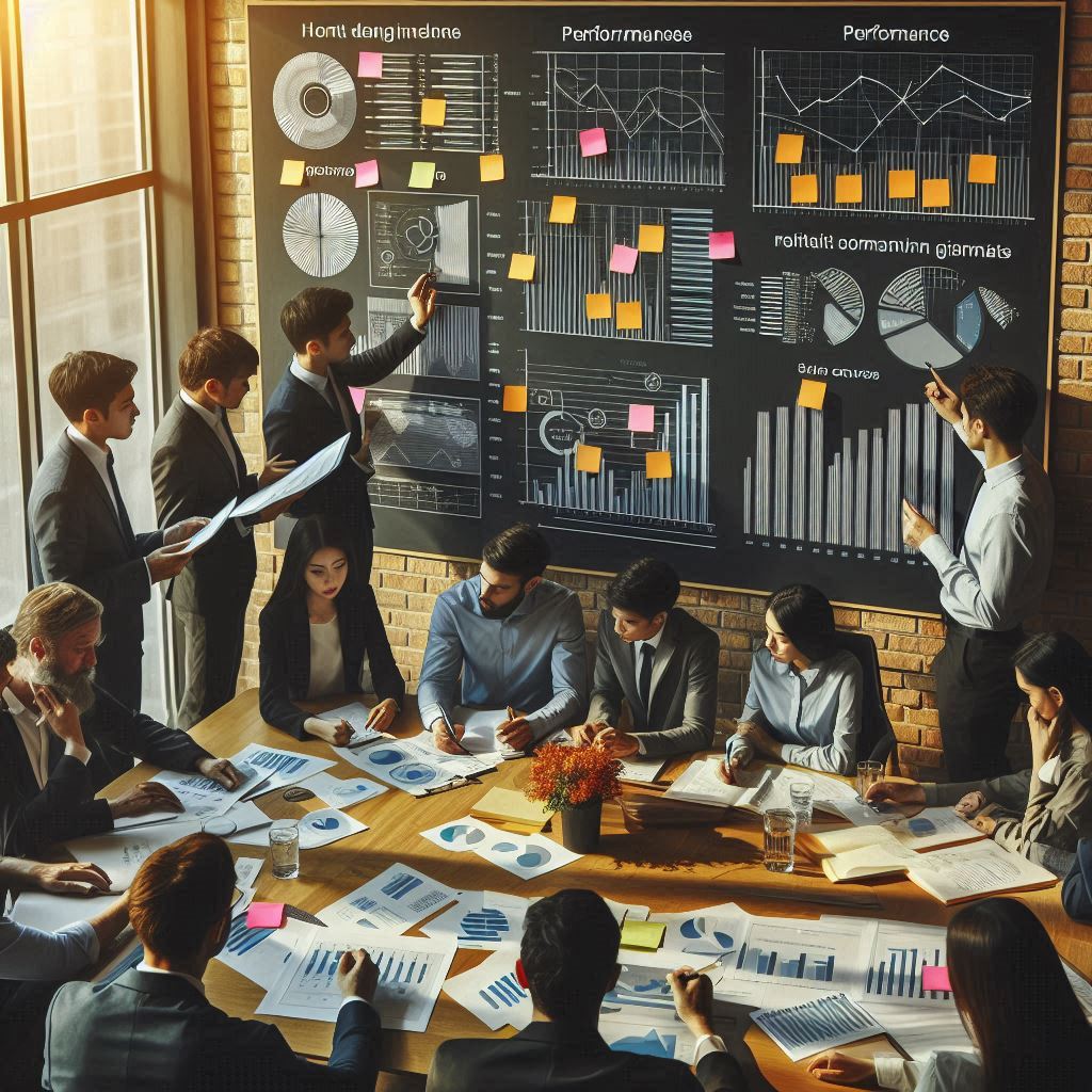 Un grupo de profesionales reunidos